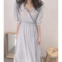 ราคา 2601 เดรสชีฟองเอวจั๊ม (6147499567)