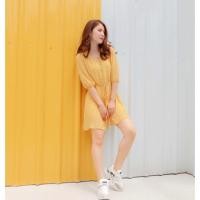 ราคา 2312 เดรสชีฟองลายดอกไม้ (3722853148)