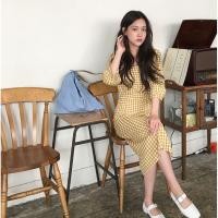 ราคา 1386 เดรสลายสกอตป้ายหน้า (1116407187)