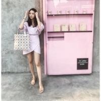 ราคา 2001 เดรสป้ายหน้าสีพาสเทล (1093234043)