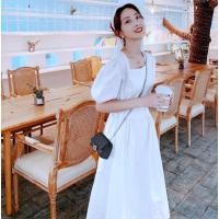 ราคา 8026 เดรสยาวเอวรูดปรับขนาดได้ (10129217569)