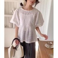ราคา 3853 เสื้อลูกไม้สีขาว (27335817653)