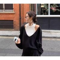 ราคา 7197 เสื้อไหมพรม เสื้อกล้ามสีขาวตัวใน (26113861889)