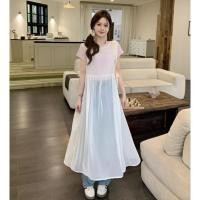ราคา 5230 เดรสสีครีมลายจุดสีดำ (25477169812)
