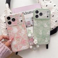ราคา Ins ครีมสดสีเขียวกระต่ายน่ารักดอกไม้เหมาะสําหรับIphone 17 Pro Maxเคสโทรศัพท์iPhone 15 ใหม่ 16 Proหญิง 17 Proสองชั้น 13 14 รวมทุกอย่างเคสโทรศัพท์ป้องกันการตก (49057190276)