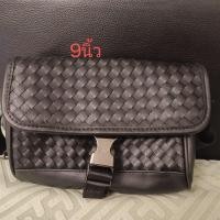 ราคา กระเป๋าหนังมือสอง สะพายข้าง9นิ้ว (27594623520)