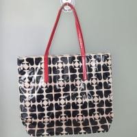 ราคา ถุงผ้าพลาสติกมือสอง แบรนด์KateSpade 16นิ้วใหญ่มาก (56009119249)