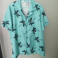 ราคา เสื้อเชิ้ตมือสองอก44นิ้วสีเขียว (46959313803)