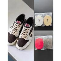 ราคา เชือกรองเท้า เชือกรองเท้ากลม สายเชือกรองเท้า Travis Scott xAJ1 Low Co Branded สีขาวและน้ำตาลมัว มาพร้อมเชือกผูกรองเท้าดั้งเดิม (41620590645)