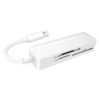 ราคา C Ios8Pin Card Reader SDTF XD 3 in 1 การ์ดหน่วยความจํา Reader อะแดปเตอร์ Hub สําหรับโทรศัพท์ (43166000388)