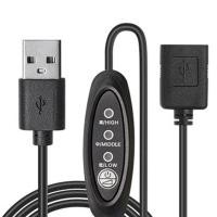 ราคา R พัดลม USB ตัวควบคุมความเร็วพัดลมปรับอะแดปเตอร์ไฟควบคุมความเร็ว Governor สายควบคุมความเร็วสําหรับ เครื่องเป่าลม Celling (27494180377)