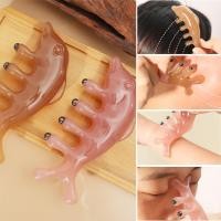 ราคา หวีกดจุด หวีนวดบําบัดด้วยแม่เหล็กปลาโลมา เครื่องนวดอเนกประสงค์ SPA Meridians Scraper (42858986915)