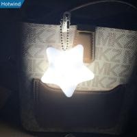 ราคา HW1 พร้อมคลิป LED กระเป๋าถือโคมไฟแบบพกพา Touch Control Star shape ไฟ LED รูปหัวใจ Motion Sensor กระเป๋า (54852755131)
