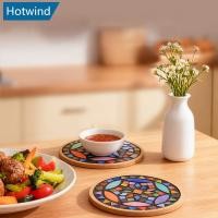 ราคา HW Handmade ไม้ไผ่โมเสค DIY Coaster ชุดสร้างสรรค์ถ้วยหัตถกรรมตกแต่งบ้านของขวัญ D7J8 (51159258544)