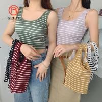 ราคา เสื้อยืดสายเดี่ยวแบบถักท่อนสีบล็อก คอวี กันแสงUV สำหรับสาวๆ ในฤดูร้อน (57059261839)