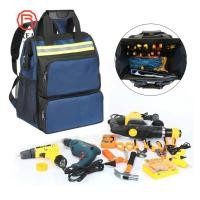 ราคา GREAT Tool กระเป๋าเป้สะพายหลัง กระเป๋าเครื่องมือช่างไฟฟ้าความจุขนาดใหญ่ผ้า กันน้ําทนต่อการสึกหรอหนา Heavy Duty Tool Organizer (55708176880)