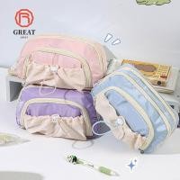 ราคา ยอดเยี่ยม กระเป๋าใส่ปากกาดินสอห้าชั้นความจุขนาดใหญ่ แฟชั่นเชือกรูดซิปกล่องดินสอนักเรียน (54858932209)