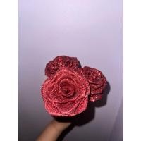 ราคา ดอกกุหลาบริบบิ้น 2 ดอก ใส่กากเพชร หรือไม่ใส่ เลือกได้ (25641459679)