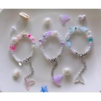 ราคา สร้อยข้อมือไปทะเล กำไลข้อมือจี้หางปลา (28162918011)