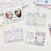 ราคา กรอบรูปไอดอล CP Double Grid Heart Design สำหรับภาพขนาด 3 นิ้ว ทำจากพลาสติก PVC (53459405698)