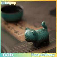 ราคา risingmp รูปปั้นแมวรูป Adorably 1 ชิ้น ตุ๊กตาลูกแมวน่ารักสี Ru ขนาดเล็กวินเทจ ที่ใส่ปากกาลูกแมวเซรามิก ที่วางปากกา (56656288348)