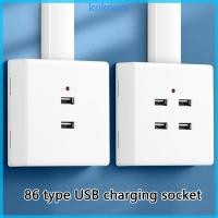 ราคา KOK Home Office USB Wall Socket Panel 2 Port 4 Port Speed Charging Outlet (58157044158)