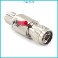 ราคา KOK สําหรับ CDMA WCDMA อุปกรณ์ N Connector 2 4G ความถี่ Arrester Coaxial สัญญาณ Surge Protector (57258729819)