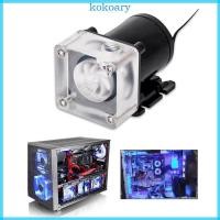 ราคา KOK DM600 คอมพิวเตอร์ CPU Cooler ปั๊มน้ําคอมพิวเตอร์ Water Cooling Mute ปั๊ม DM600 600L H (57207050520)