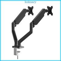 ราคา KOK Heavy Duty ขาตั้งจอภาพคู่สําหรับหน้าจอขนาด 17 32 นิ้ว Full Motion Articulated Arms พร้อมความเข้ากันได้ของ Vesa Mount (51957576018)