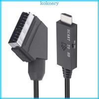 ราคา KOK Easy Setups SCART HDTV Converter Cable ไม่ต้องใช้ไดร์เวอร์ทันที (51957576008)