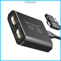 ราคา KOK 2 in 1 USB to Double HDTV Converter สําหรับ Monitor รองรับ 1080P 60Hz เอาต์พุต Converter สําหรับ PC แล็ปท็อปเดสก์ท็อป (50457576047)