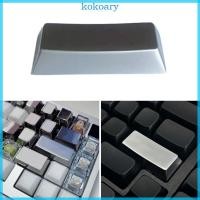 ราคา KOK Original ความสูงสังกะสีอัลลอยด์ Keycap Silver Gold Glossy 2 25U Keycap สําหรับคีย์บอร์ด Gamers และโปรแกรมเมอร์ (50207567249)