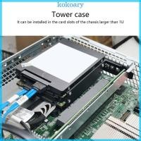 ราคา KOK การออกแบบระบายอากาศ SSD HDD ขายึดโลหะสําหรับเดสก์ท็อป PCI Slots Rack (44378671631)