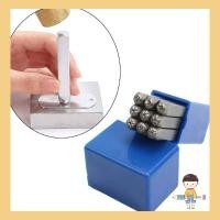 ราคา 9PCS Metal Letter Punch Set 1 8 Steel Sun and Star Stamp Set Stamping Tool (24572123592)