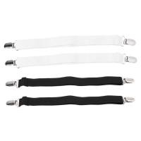 ราคา Stat 2 ชิ้นแผ่น Grippers สายรัดยึด Hold Grips คลิปยืดหยุ่น Gripper ผ้าคลุมเตียง (48208894351)