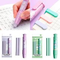 ราคา Stat ยางลบแบบยืดหดได้พร้อมรีฟิล ยางลบแบบกดได้การ์ตูน ยางลบสไตล์ปากกา (47308103589)