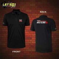 ราคา เสื้อยูนิฟอร์ม เสื้อยืดโปโล Nissan GTR Nismo เสื้อยืด UNISEX PREMIUM COTTON POLOฤดูร้อนผ้าฝ้ายแท้ (57809042002)
