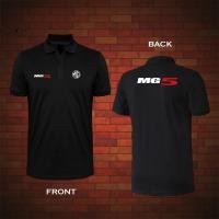 ราคา NEW พร้อมส่ง เสื้อยูนิฟอร์ม เสื้อยืดโปโล MG 5 เสื้อยืด UNISEX PREMIUM COTTON POLO สีดำ ขาว M 3XLฤดูร้อนผ้าฝ้ายแท้ (54059139004)