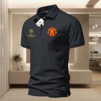 ราคา S 3XL สื้อโปโลผู้ชาย สไตล์ Manchester United Football Club คอปก แขนสั้น ลายเรียบ ใส่สบาย เหมาะสำหรับทุกโอกาสXLXLฤดูร้อนผ (51058978096)