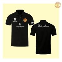 ราคา NEW Baju UEFA Champions League football team Manchester United FC Polo shirt S 3XL sweatshirtฤดูร้อนผ้าฝ้ายแท้ (49359053189)