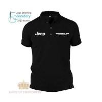 ราคา MICROFIBER QUICK DRY FIT JERSEY Baju Polo Clic T เสื้อโลโก้เย็บปักถักร้อย Sulam ผู้ชายและผู้หญิง JEEP WRANGLE ไม่จํากัด (49158853599)