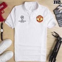 ราคา เสื้อยืดโปโล Manchester united club เสื้อยืดฟุตบอลคอปก แขนสั้น Premier League ผ้ากีฬายืดอย่างดี เสื้อโปโลผู้ชาย M 3XLฤดู (40530154768)
