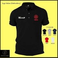 ราคา ไมโครไฟเบอร์แห้งเร็ว Jersi Jersey Polo T เสื้อโลโก้ Sulam เย็บปักถักร้อย TECH 3 YAMAHA Dry Fit FF1046ฤดูร้อนผ้าฝ้ายแท้ (40480065957)