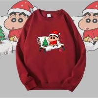 ราคา Fanfei Shop สเวตเตอร์ Champion Merry Christmas สีแดง สั่งเลย มีพร้อมส่ง จ่ายปลายทาง COD (40376995449)
