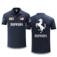 ราคา 2025 เสื้อโปโล 2022 New F1 Racing Suit Ferrari Team F1 POLO Shirt Unisex Summer Short Sleeve T Shirtฤดูร้อนผ้าฝ้ (51458837722)