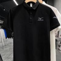ราคา Mizuno logo printed pattern Polo shirt Left Sleeve Logo Adult เสื้อโปโล S 3XL มีสีให้เลือก 4 สีฤดูร้อนผ้าฝ้ายแท้ (40280067141)