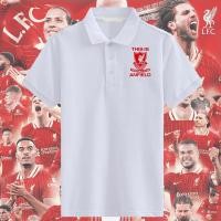 ราคา เสื้อโปโล LIVERPOOL FOOTBALL CLUB THIS IS ANFIELD เสื้อโปโลพิมพ์ลายโลโก้ 06 white and black black black ฤดูร้อนผ้าฝ (40730065948)