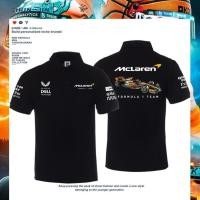 ราคา ชุดแข่ง F1 ใหม่ของ Mcclaren เสื้อโปโลแขนสั้นปกเสื้อทีม McLaren สำหรับผู้ชายฤดูร้อนผ้าฝ้ายแท้ (50259422092)