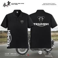 ราคา Triumph Motorcycle Shop Customing Workwear POLO Shirt T120 T100 BOBBER Cycling Breathable เสื้อยืดแขนสั้นฤดูร้อนผ้าฝ้ายแ (57009041927)