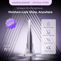 ราคา Akiracosme 3 0 Wireless Mini Hair Straightener ไร้สาย 90 Moisture USB Portable Hair Straightener Curler (51407488682)